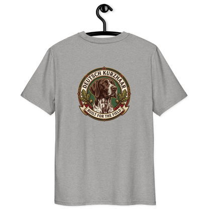 Deutsch Kurzhaar Dog Badge – Bio-T-Shirt | bullogh