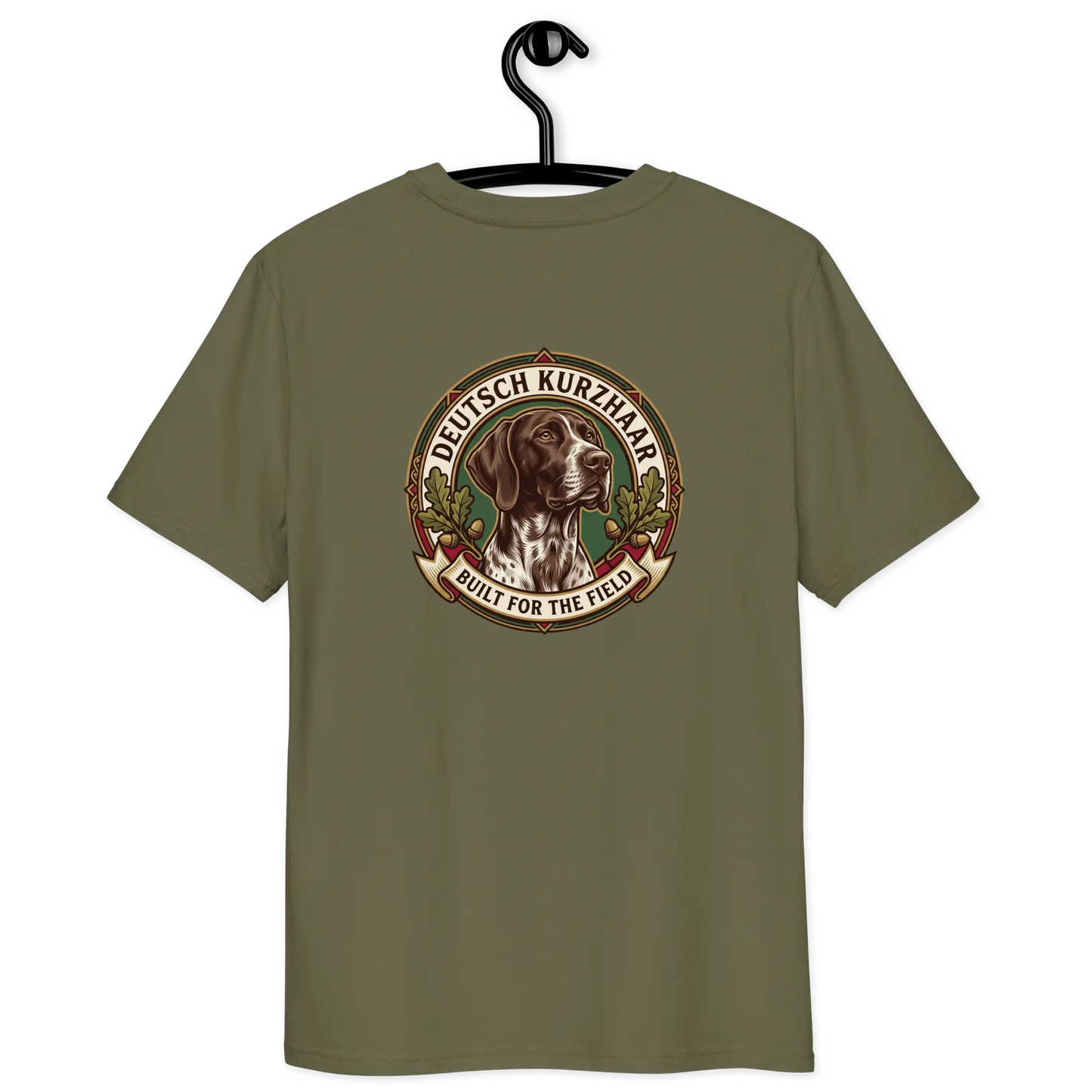 Deutsch Kurzhaar Dog Badge – Bio-T-Shirt | bullogh