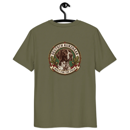 Deutsch Kurzhaar Dog Badge – Bio-T-Shirt | bullogh