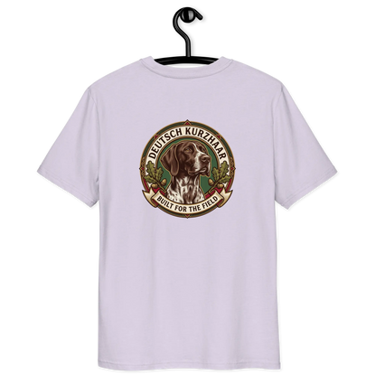 Deutsch Kurzhaar Dog Badge – Bio-T-Shirt | bullogh