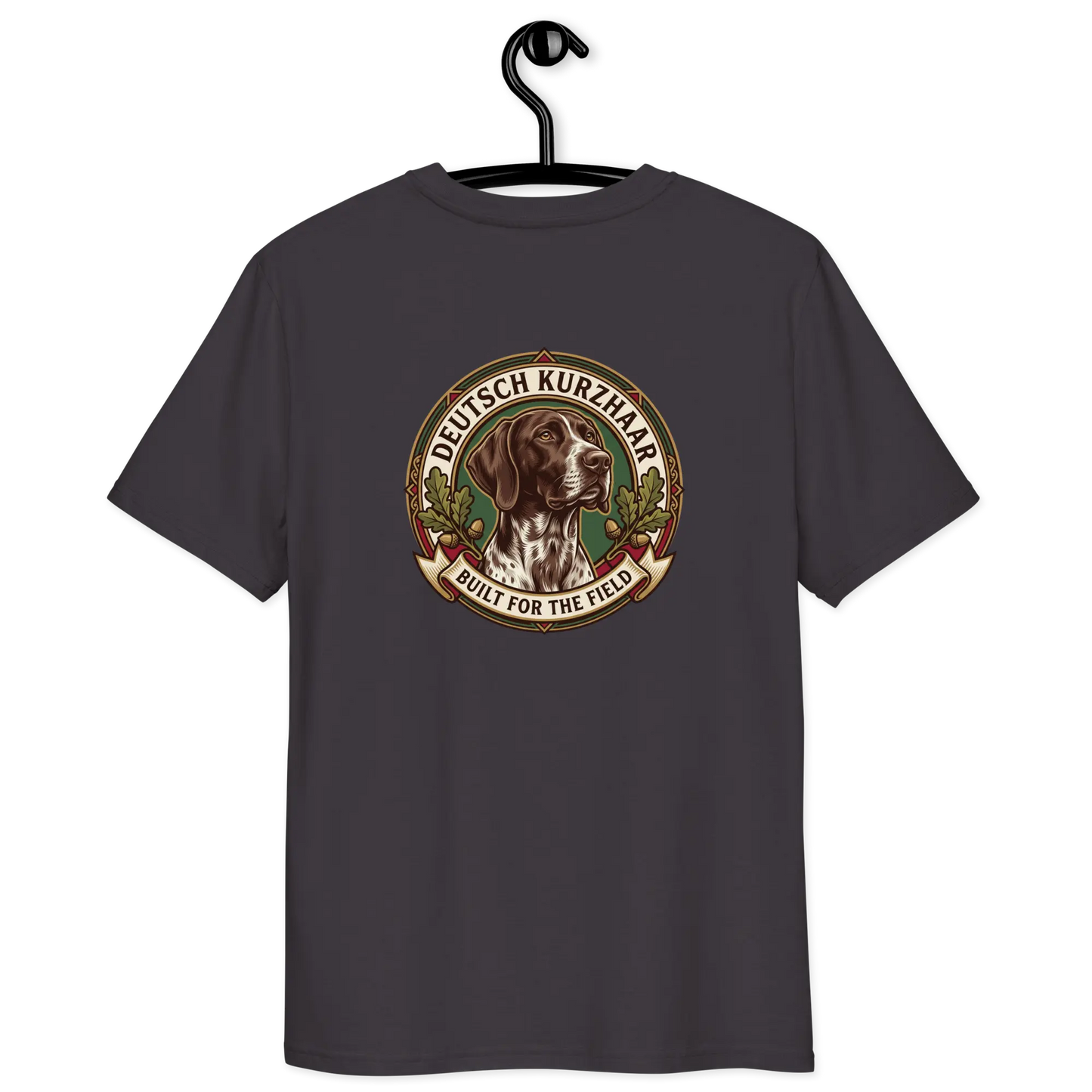 Deutsch Kurzhaar Dog Badge – Bio-T-Shirt | bullogh