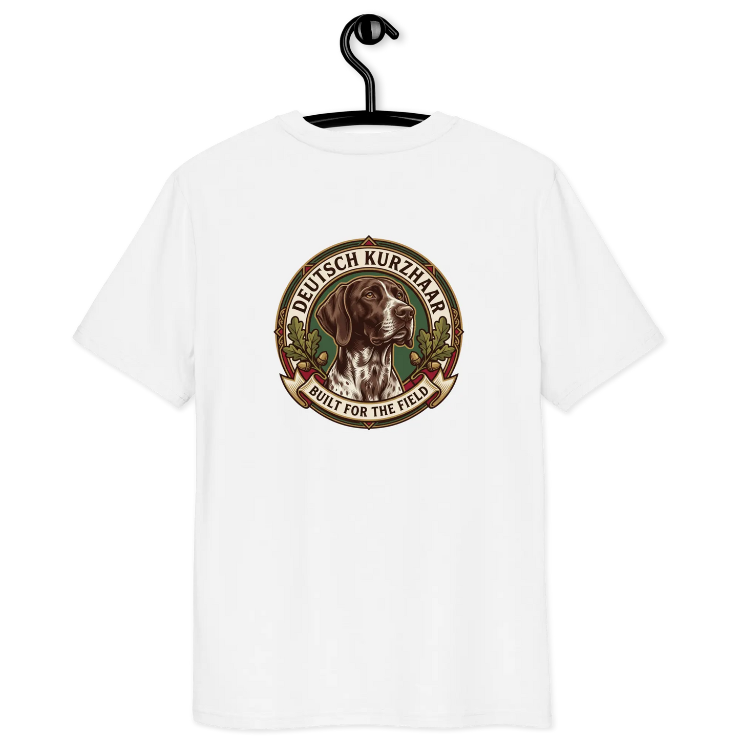 Deutsch Kurzhaar Dog Badge – Bio-T-Shirt | bullogh