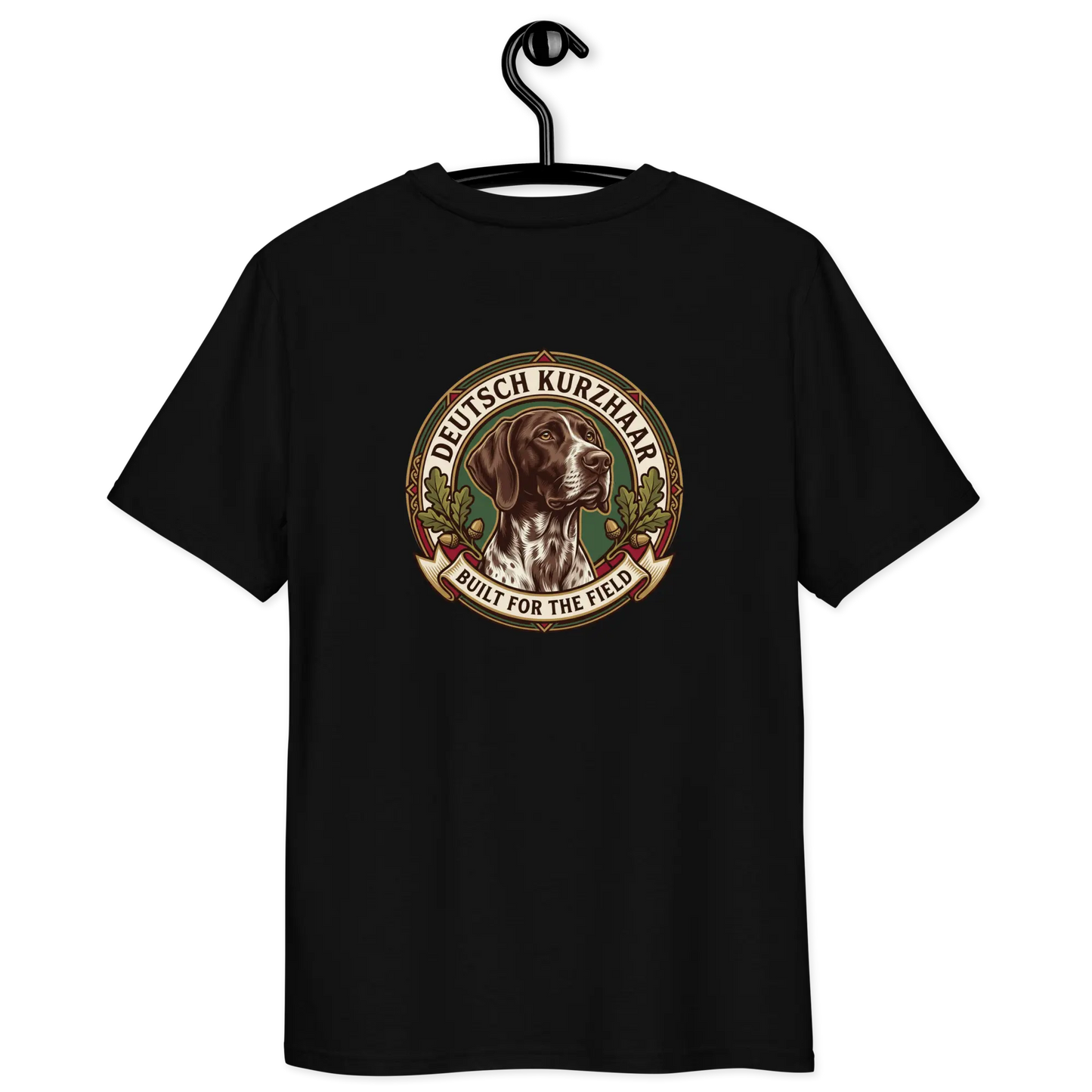 Deutsch Kurzhaar Dog Badge – Bio-T-Shirt | bullogh