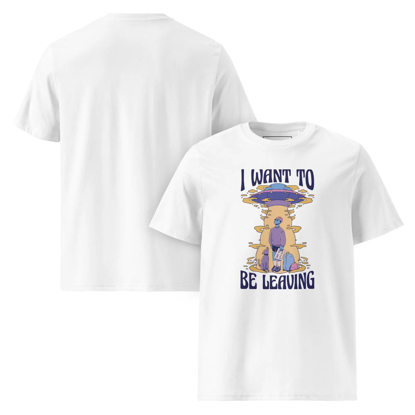 Be Leaving – T-Shirt aus Bio Baumwolle