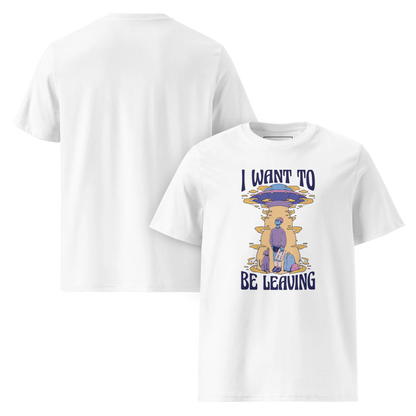 Be Leaving – T-Shirt aus Bio Baumwolle