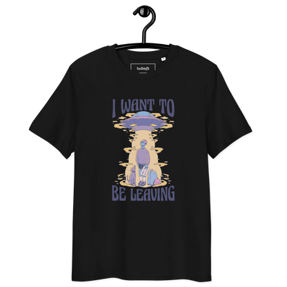 Be Leaving – T-Shirt aus Bio Baumwolle
