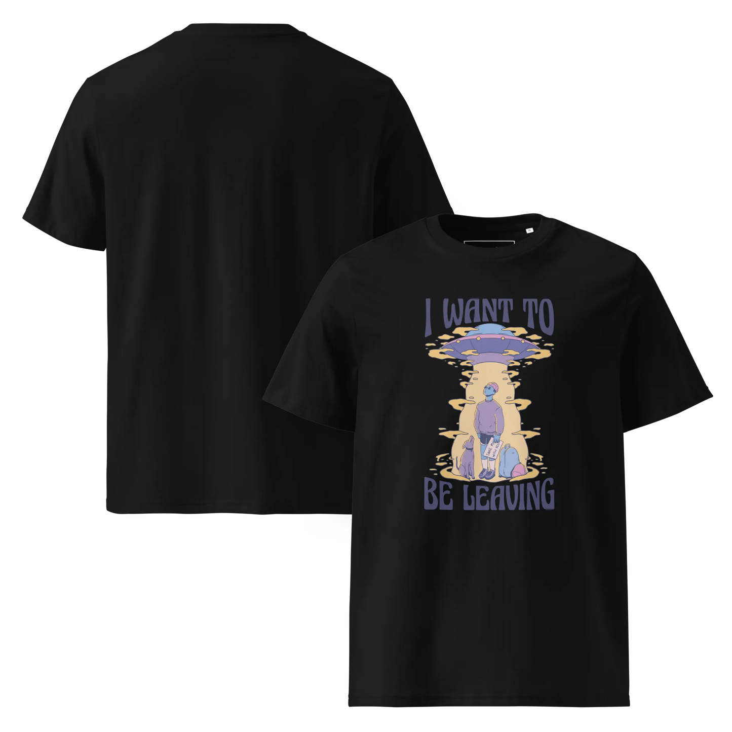 Be Leaving – T-Shirt aus Bio Baumwolle