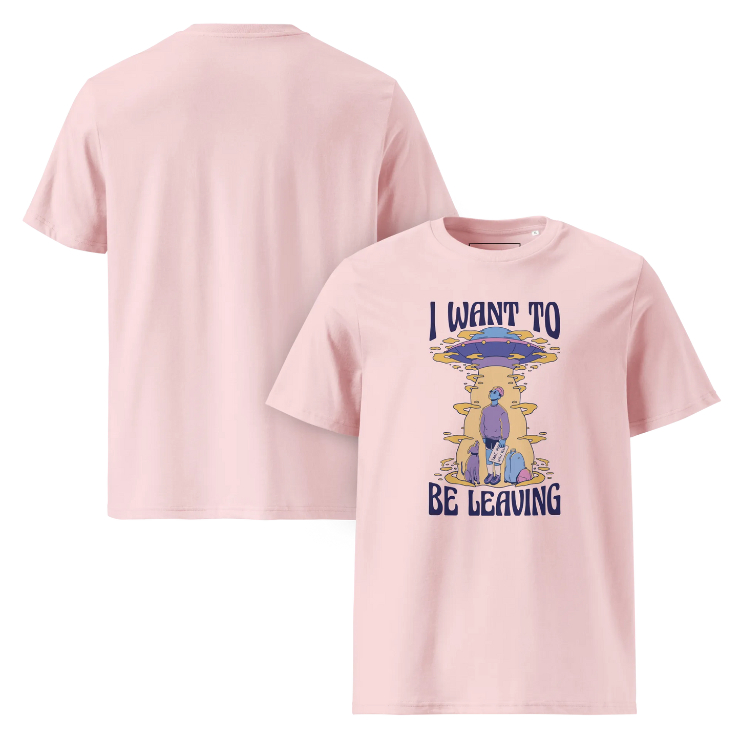 Be Leaving – T-Shirt aus Bio Baumwolle