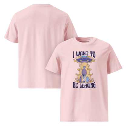 Be Leaving – T-Shirt aus Bio Baumwolle