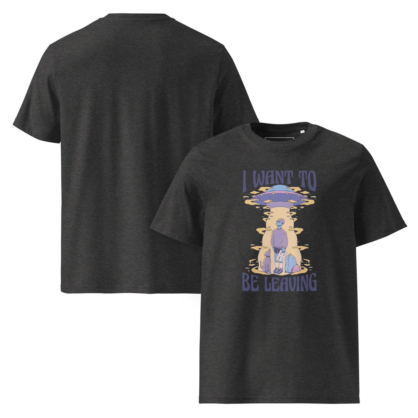 Be Leaving – T-Shirt aus Bio Baumwolle