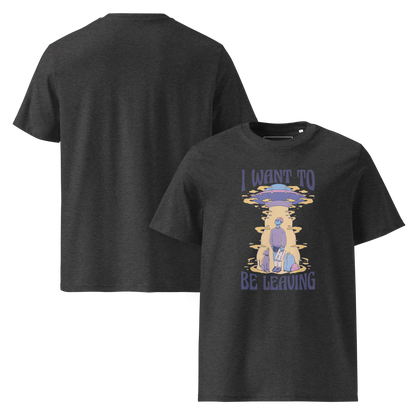 Be Leaving – T-Shirt aus Bio Baumwolle