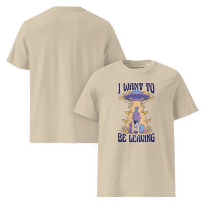 Be Leaving – T-Shirt aus Bio Baumwolle