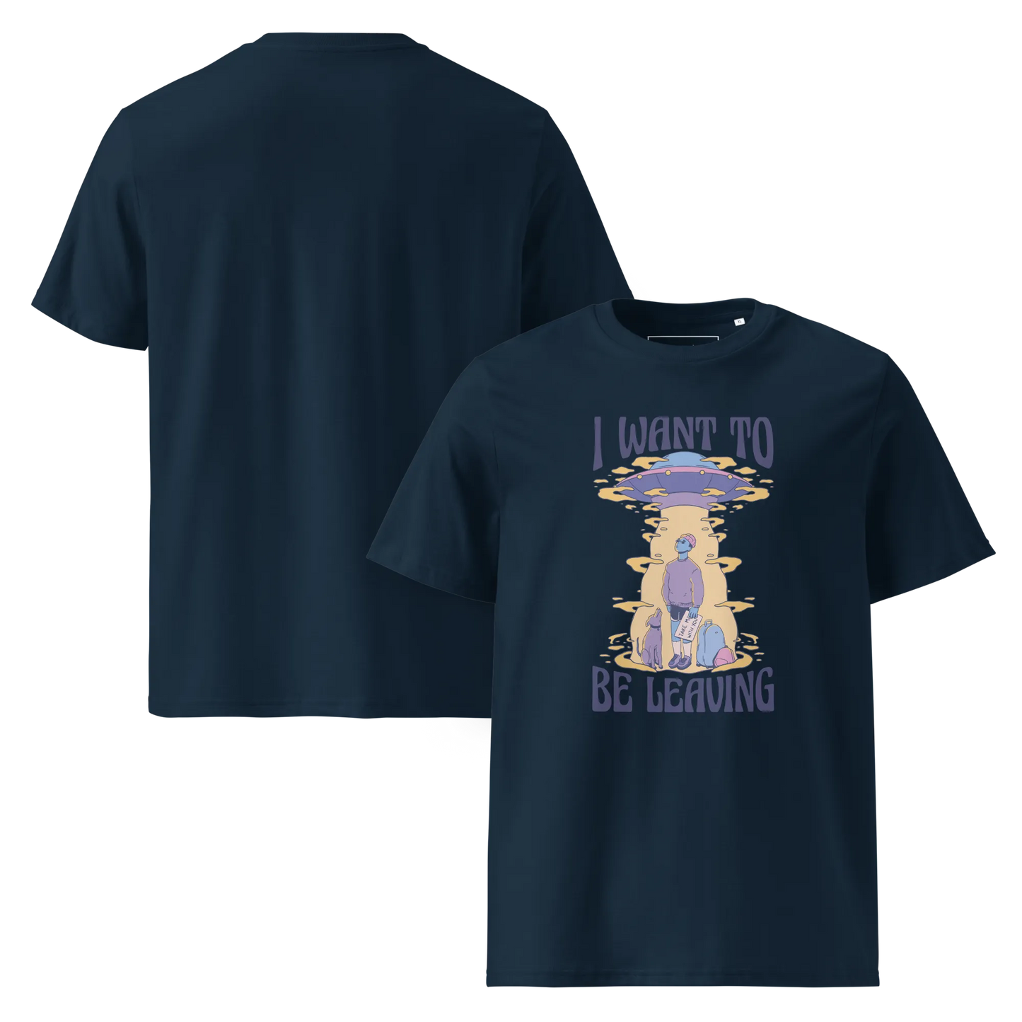 Be Leaving – T-Shirt aus Bio Baumwolle