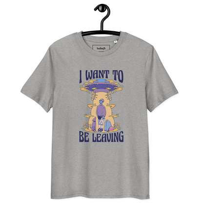 Be Leaving – T-Shirt aus Bio Baumwolle
