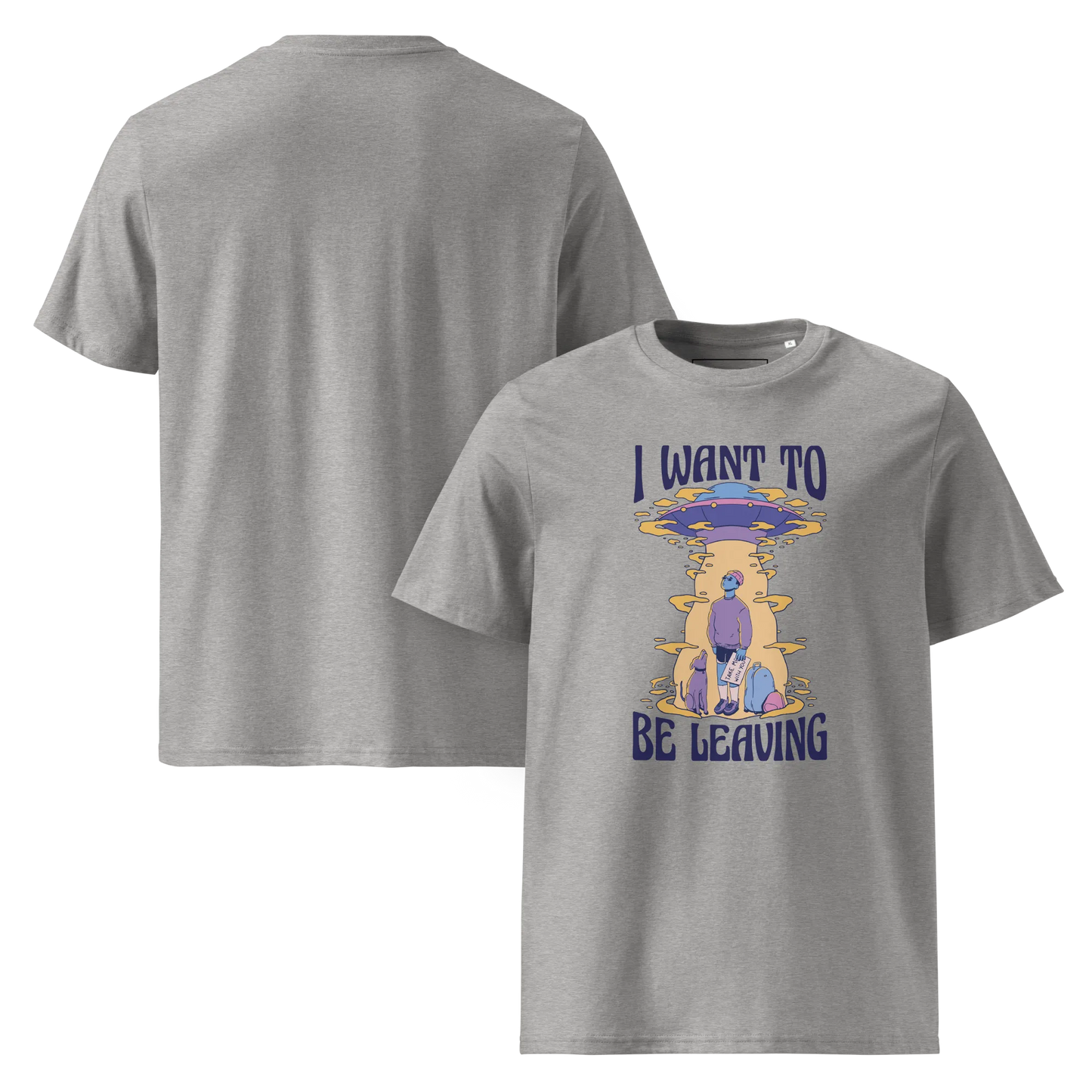 Be Leaving – T-Shirt aus Bio Baumwolle