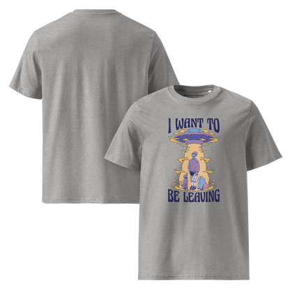 Be Leaving – T-Shirt aus Bio Baumwolle