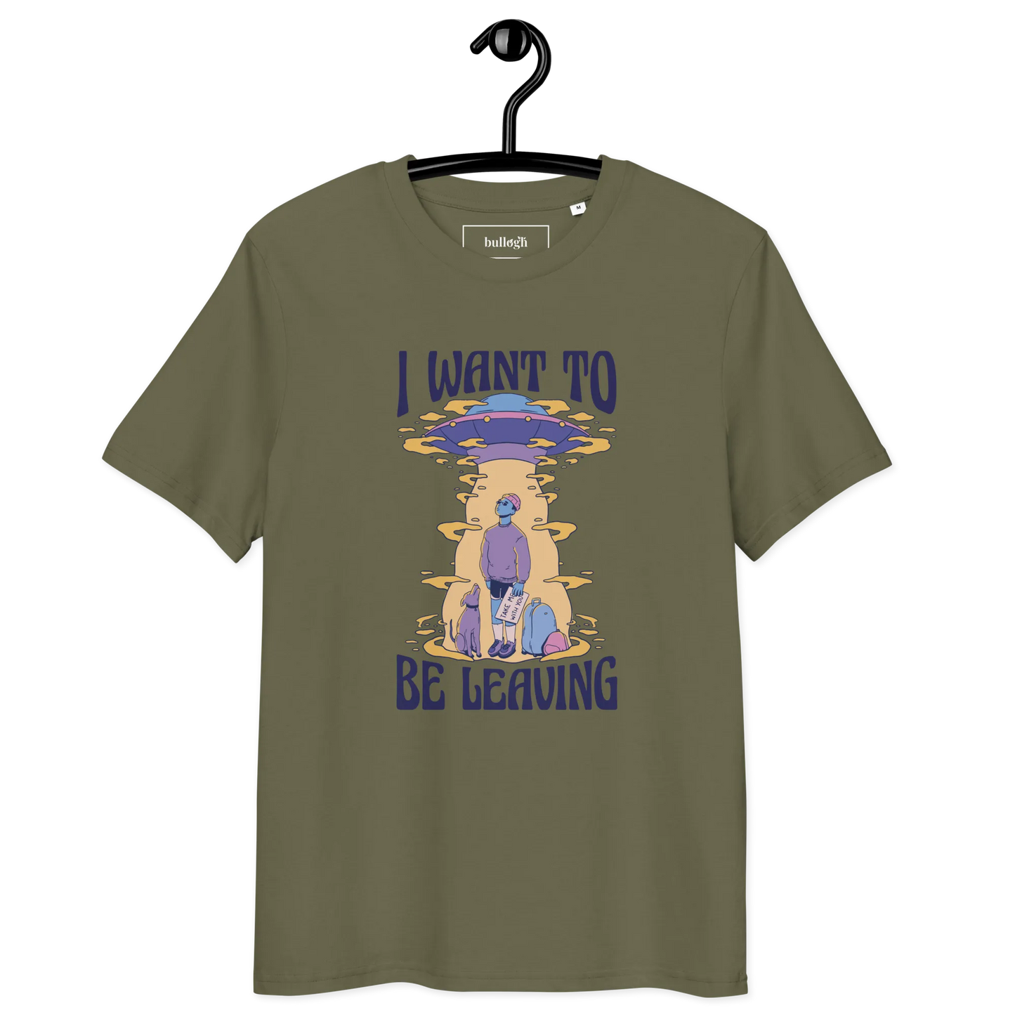 Be Leaving – T-Shirt aus Bio Baumwolle