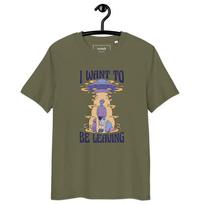 Be Leaving – T-Shirt aus Bio Baumwolle