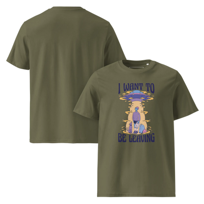 Be Leaving – T-Shirt aus Bio Baumwolle