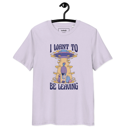 Be Leaving – T-Shirt aus Bio Baumwolle