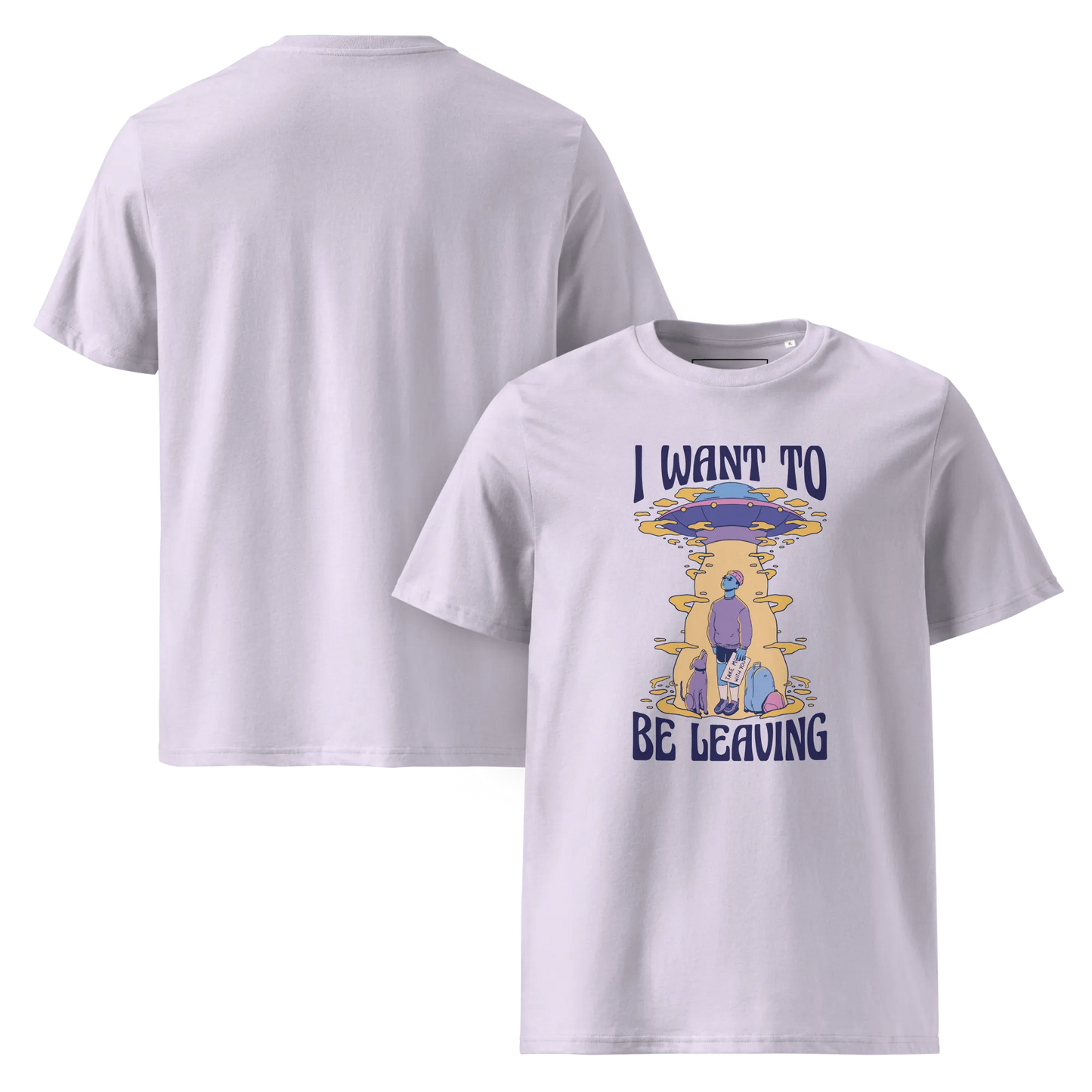 Be Leaving – T-Shirt aus Bio Baumwolle
