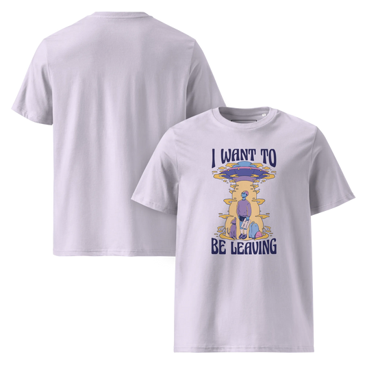 Be Leaving – T-Shirt aus Bio Baumwolle