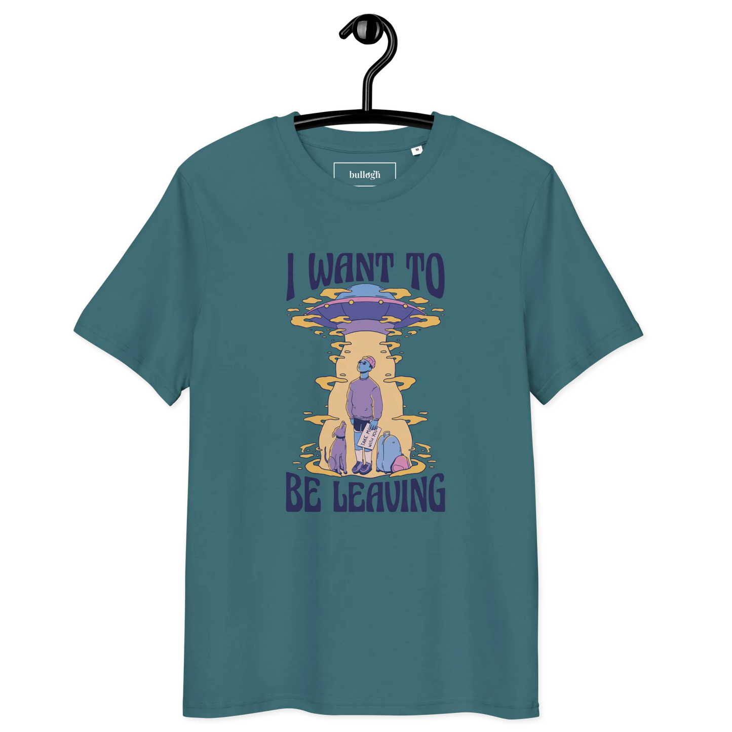 Be Leaving – T-Shirt aus Bio Baumwolle