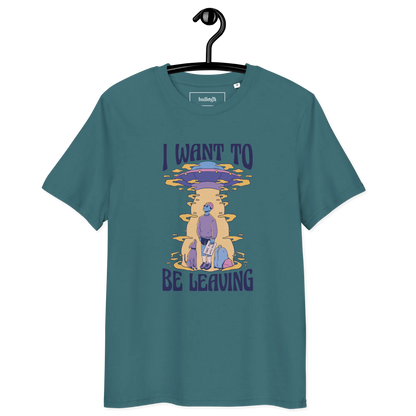 Be Leaving – T-Shirt aus Bio Baumwolle