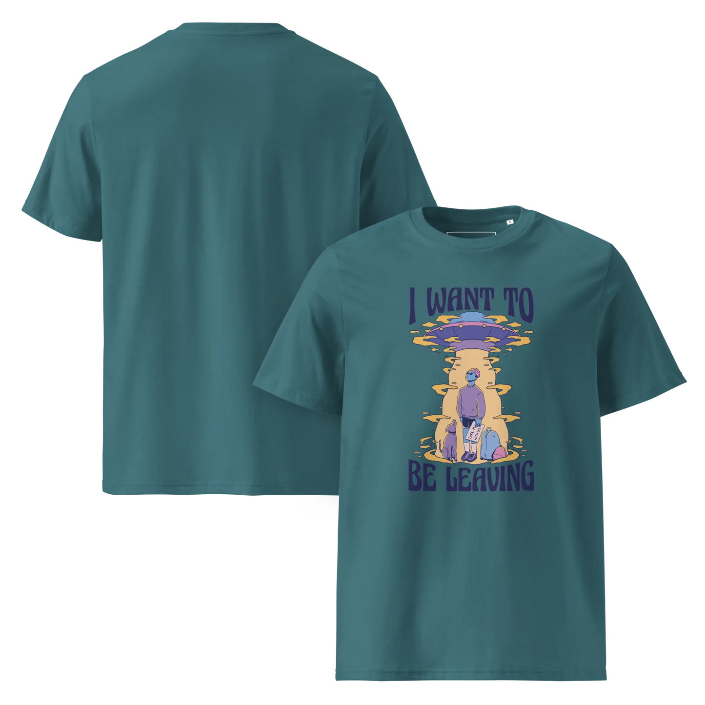 Be Leaving – T-Shirt aus Bio Baumwolle