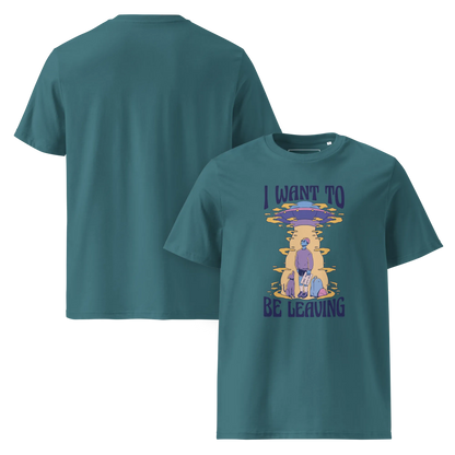 Be Leaving – T-Shirt aus Bio Baumwolle