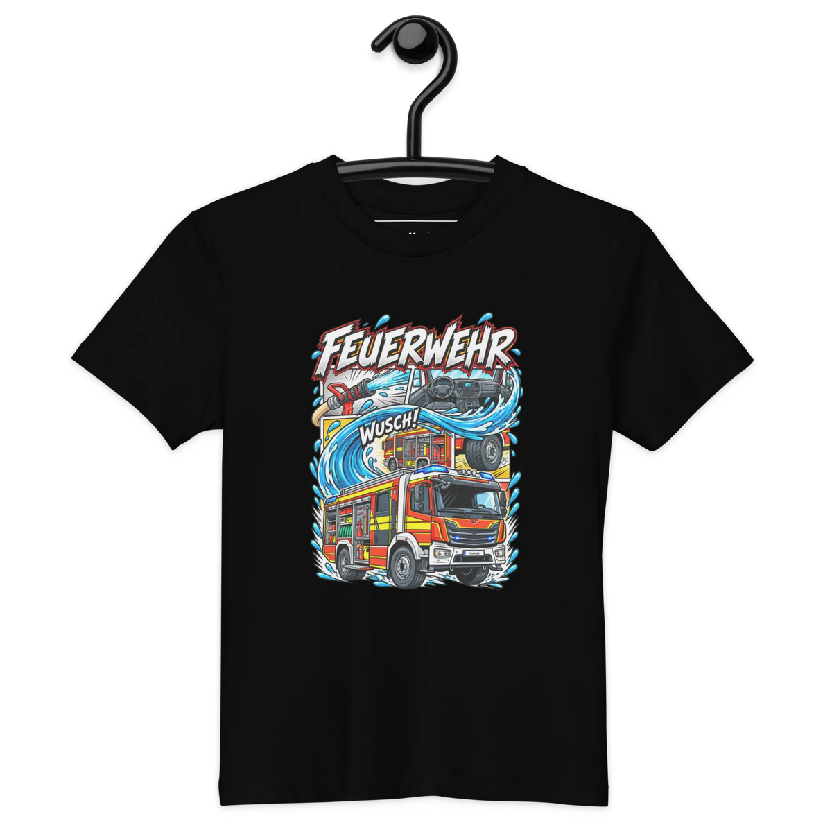Feuerwehr - Kinder T-Shirt aus Bio Baumwolle