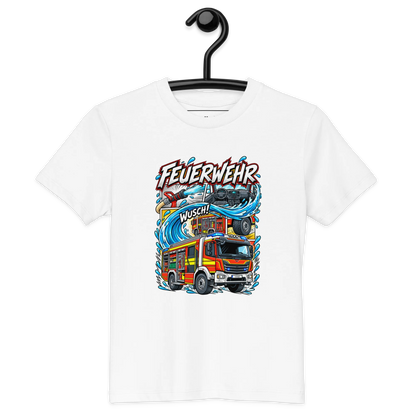 Feuerwehr - Kinder T-Shirt aus Bio Baumwolle