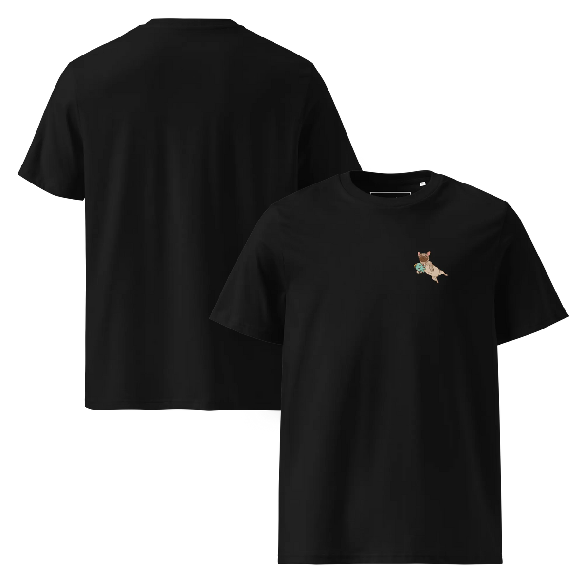 Frenchie Bio T-Shirt – Comic Print V4