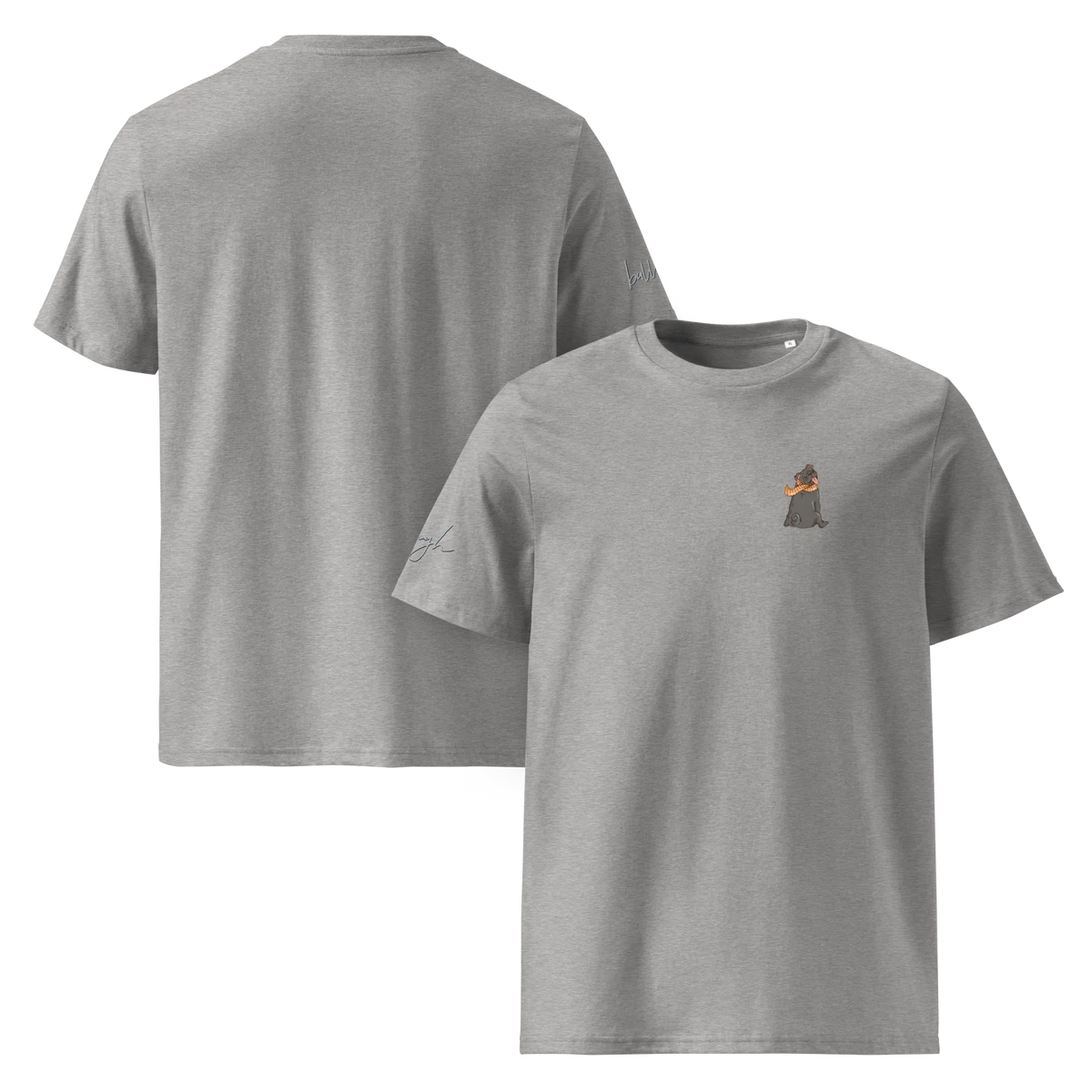 Frenchie Comic V1 - T-Shirt aus Bio Baumwolle