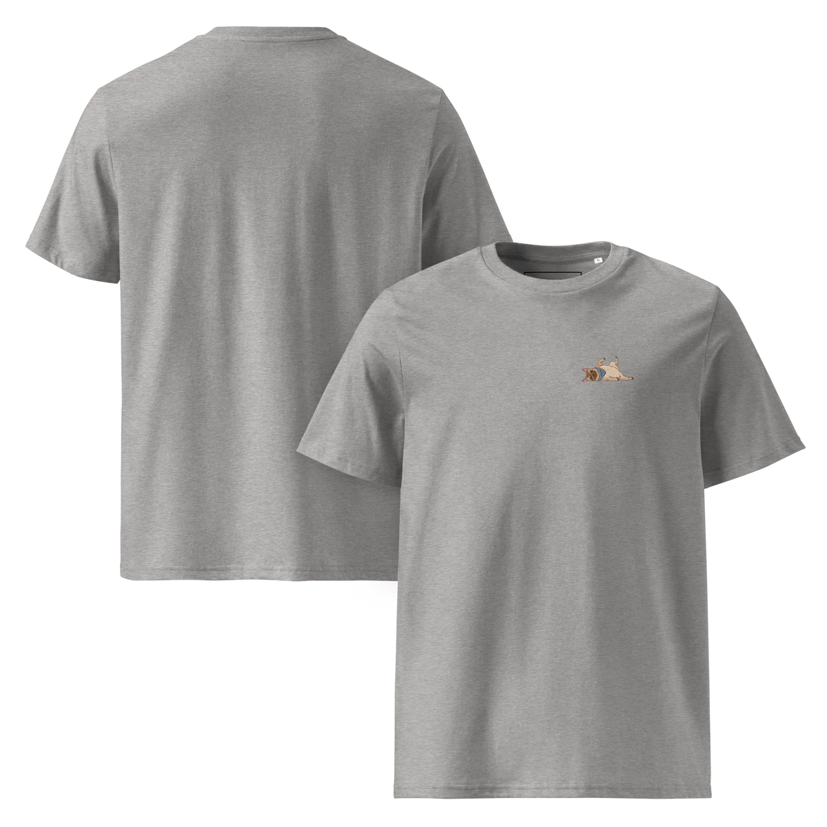 Frenchie Comic V2 - T-Shirt aus Bio Baumwolle