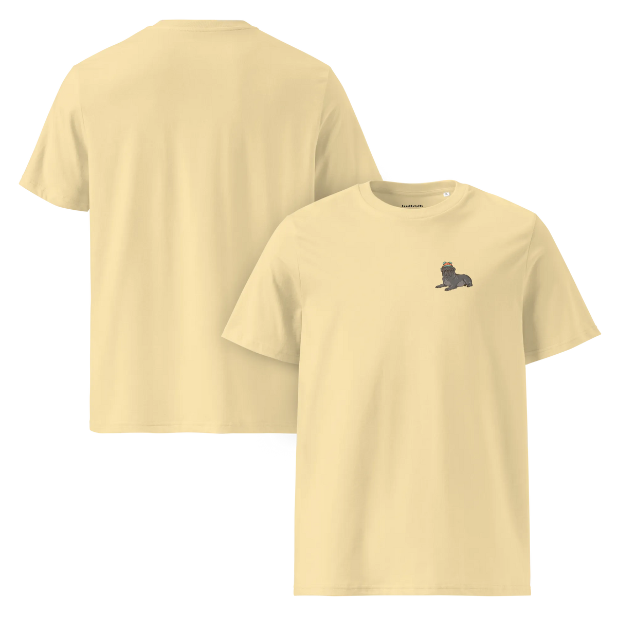 Frenchie Comic V3 - T-Shirt aus Bio Baumwolle