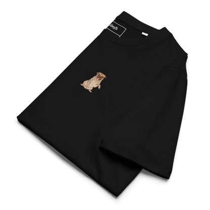 Frenchie Comic V5 - T-Shirt aus Bio Baumwolle