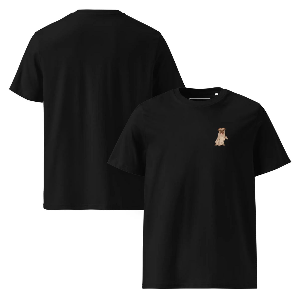Frenchie Comic V5 - T-Shirt aus Bio Baumwolle