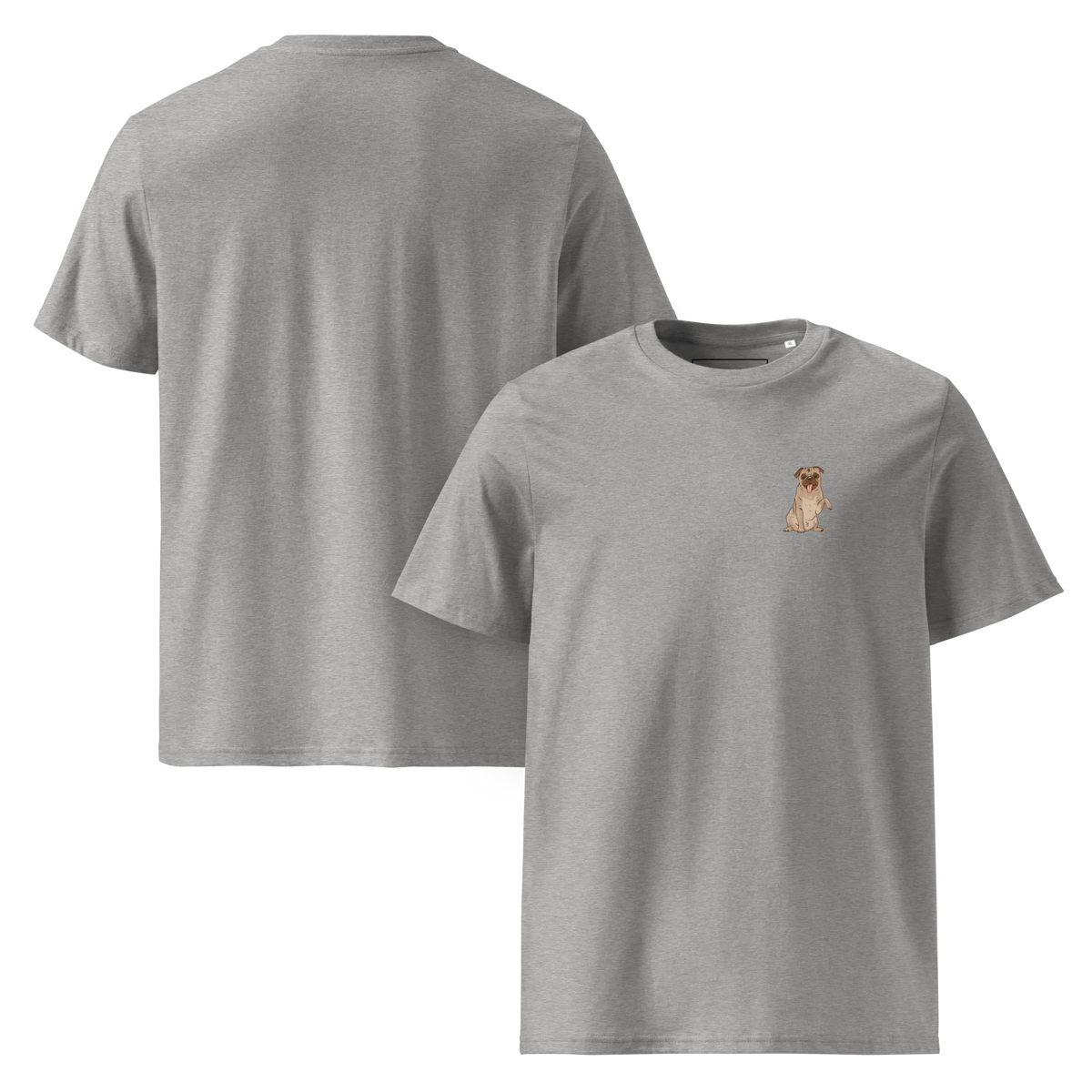Frenchie Comic V5 - T-Shirt aus Bio Baumwolle