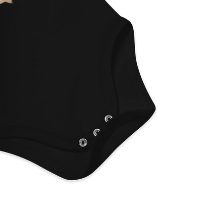 Frenchie Comic 4 - Baby Body aus Bio Baumwolle