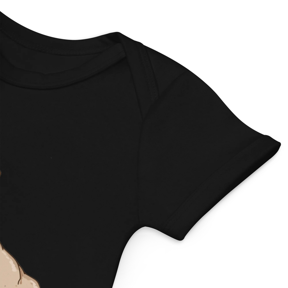 Frenchie Comic 4 - Baby Body aus Bio Baumwolle