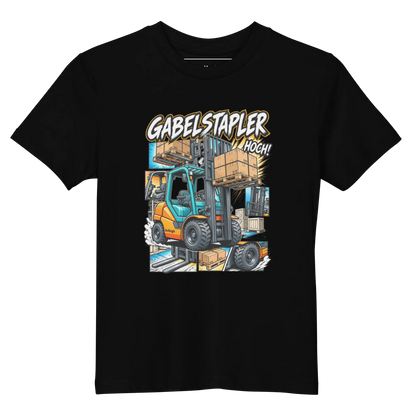 Gabelstapler - Kinder T-Shirts aus Bio Baumwolle