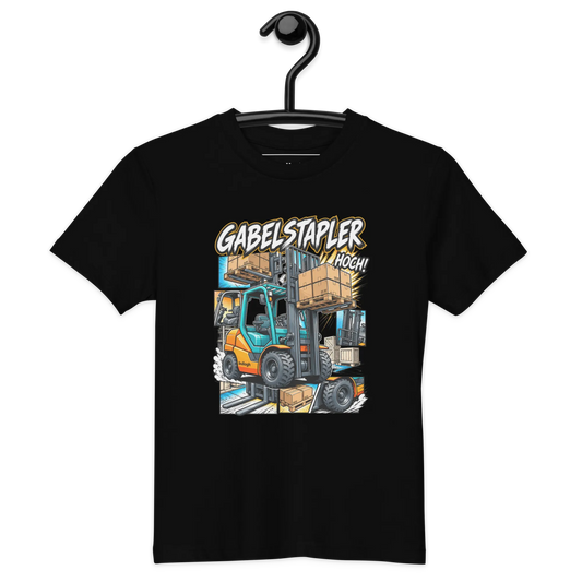 Gabelstapler - Kinder T-Shirts aus Bio Baumwolle