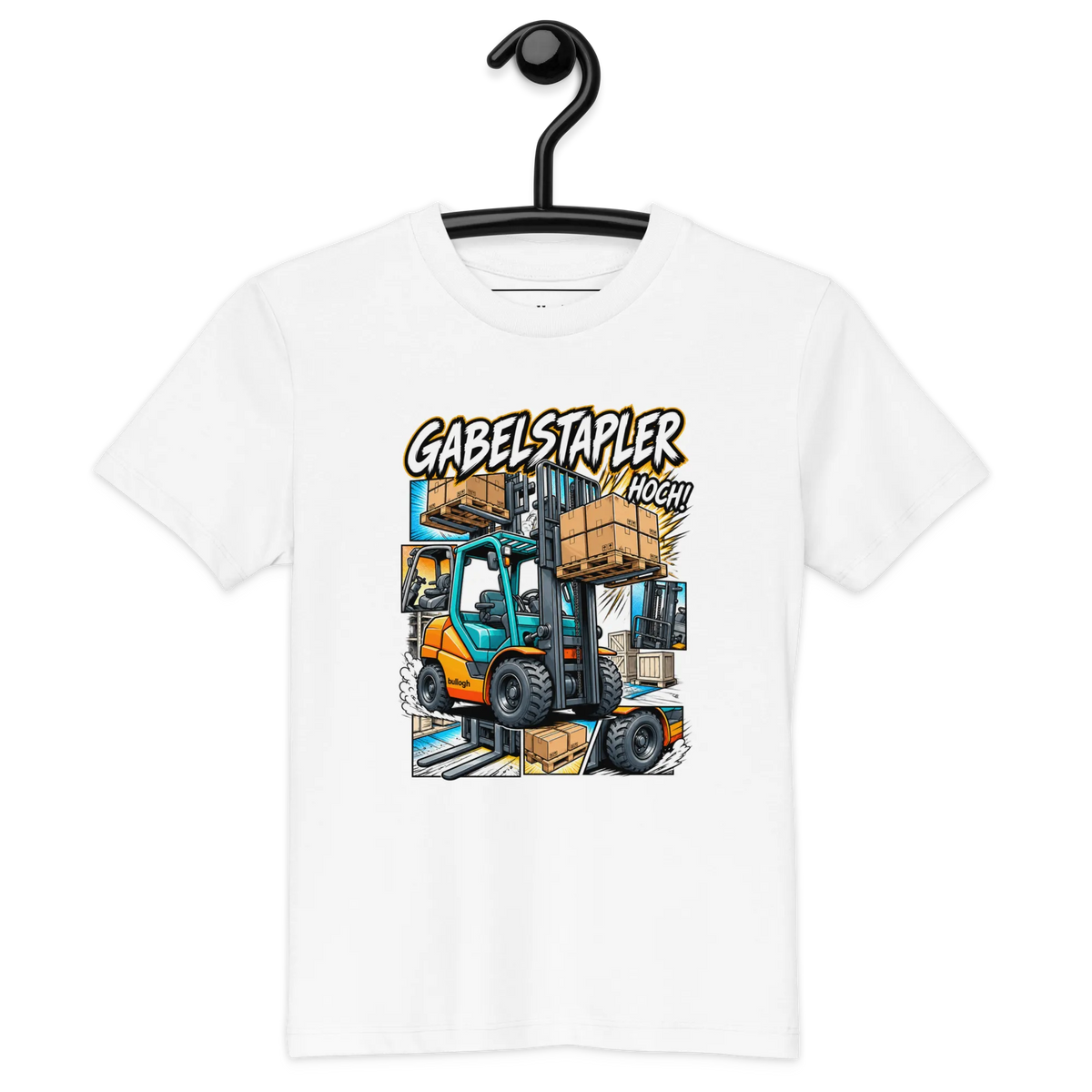 Gabelstapler - Kinder T-Shirts aus Bio Baumwolle