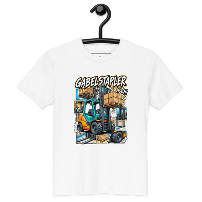 Gabelstapler - Kinder T-Shirts aus Bio Baumwolle