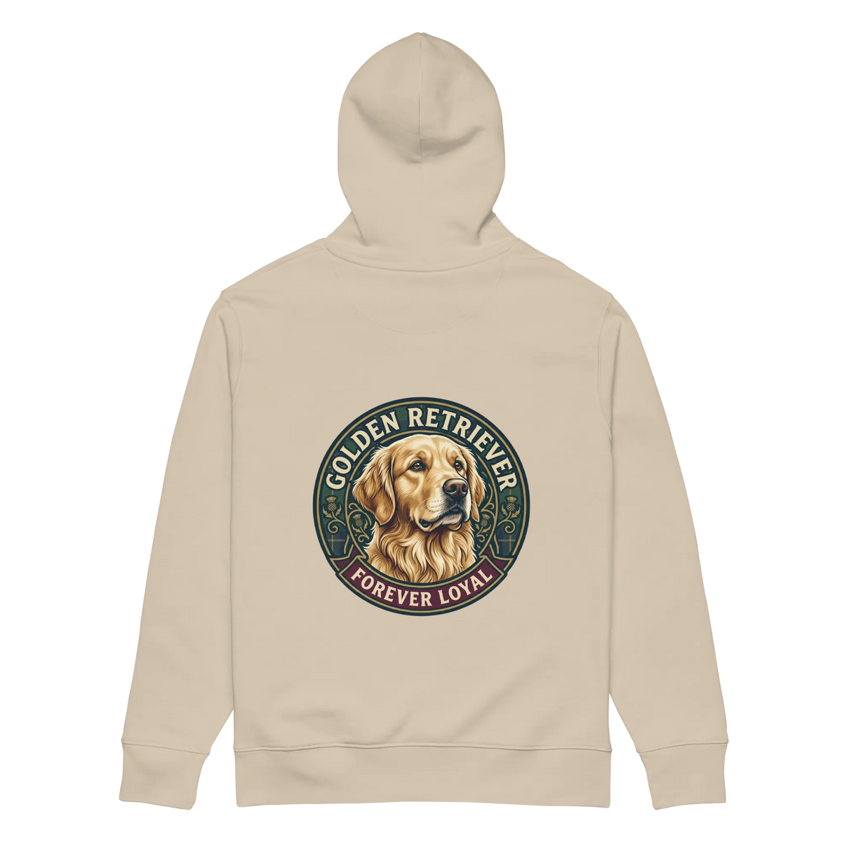 Golden Retriever - Hoodie aus Bio Baumwolle