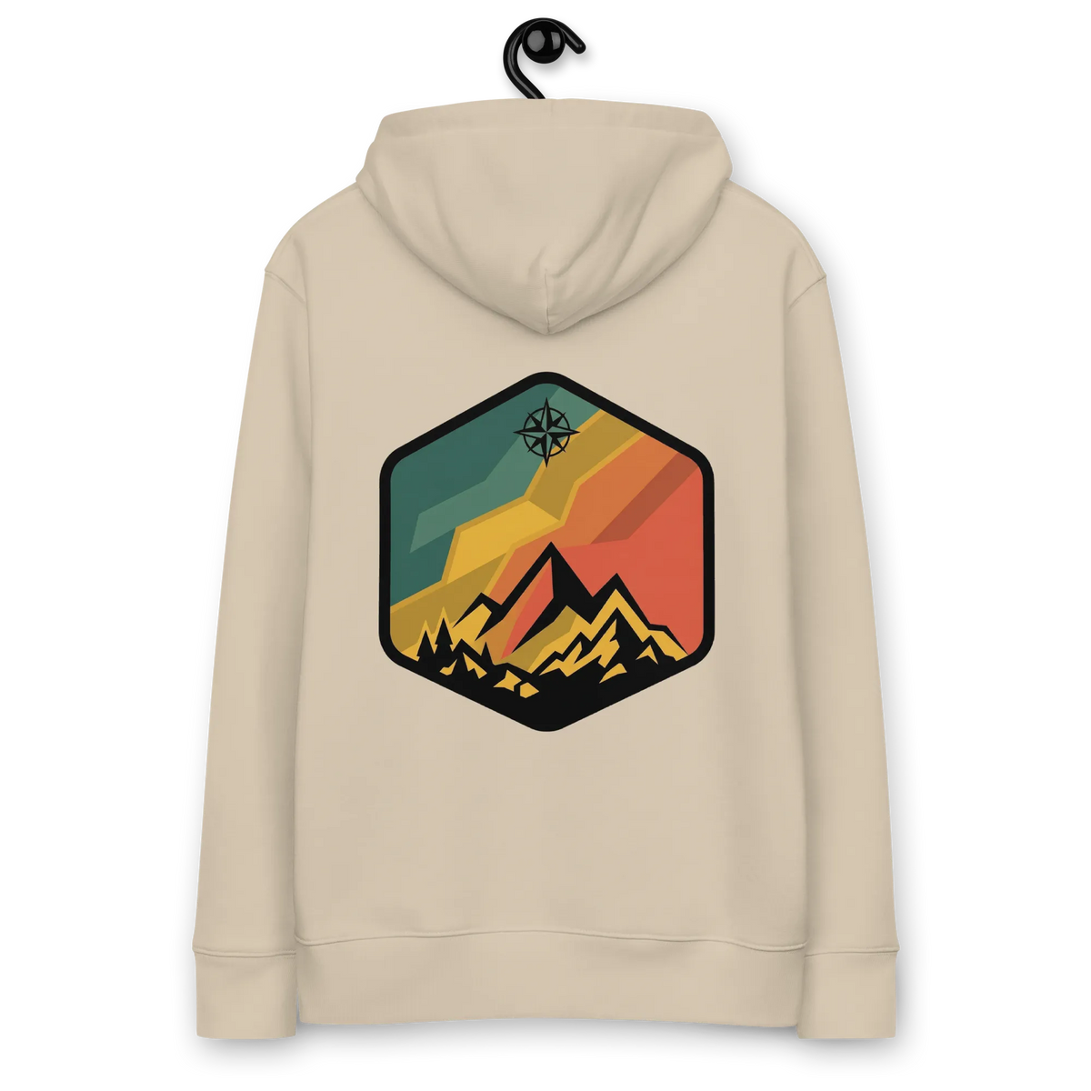 Gravelhorn hoodie -  aus Bio Baumwolle