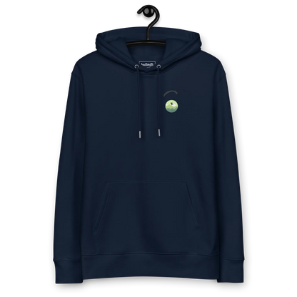 Green Paraglider 2- Hoodie aus Bio Baumwolle