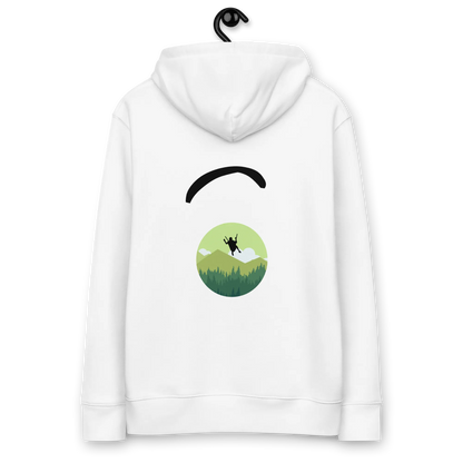 Green Paraglider 2- Hoodie aus Bio Baumwolle