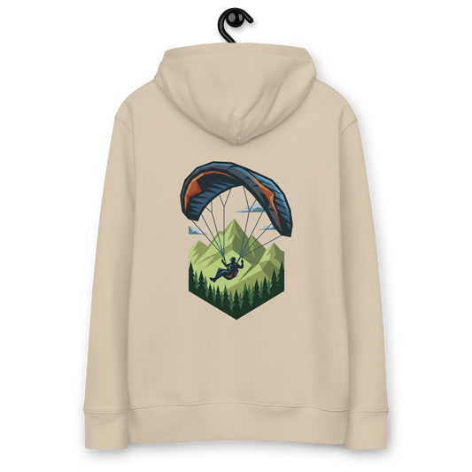 Green Paraglider - T-Shirt aus Bio Baumwolle